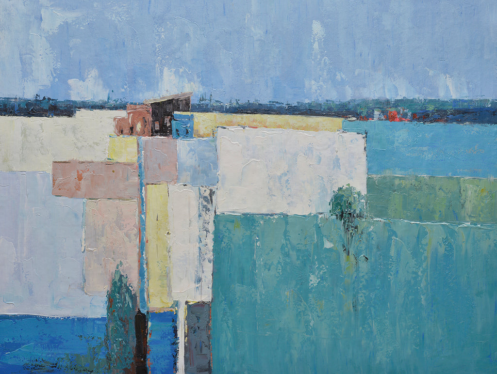 36x48 abstract oil painting on canvas 72071018 image 0