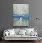 40x60 Large abstract oil painting on canvas 919100616 image 1