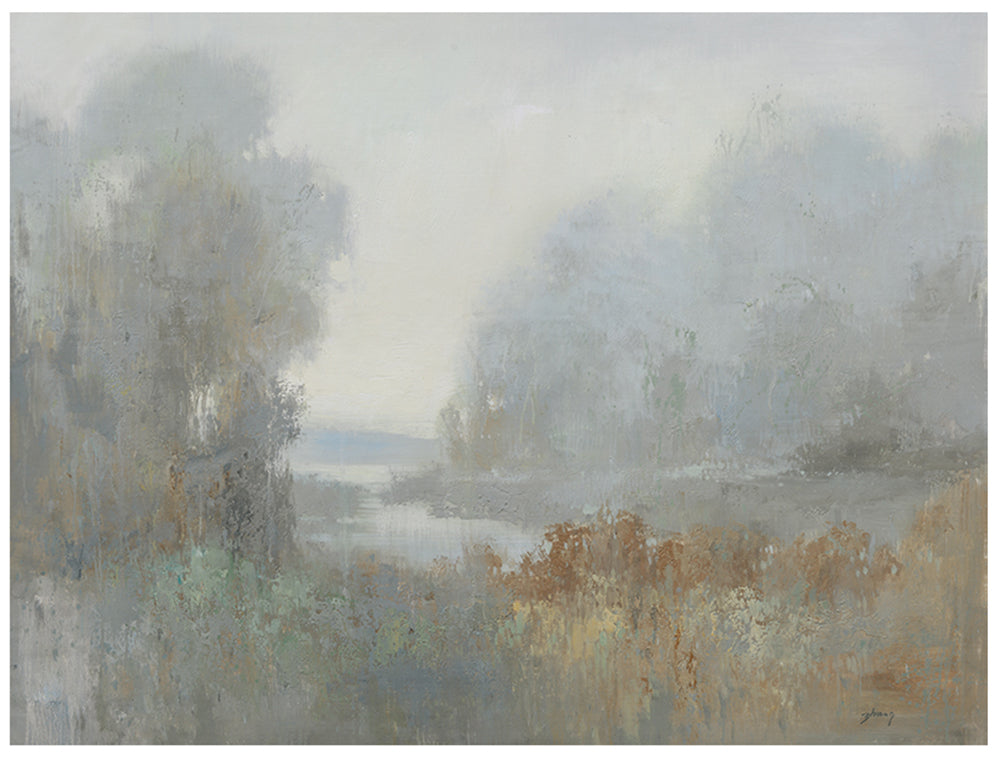 61510035 Landscape oil painting by Zhang, 36"x48" image 0