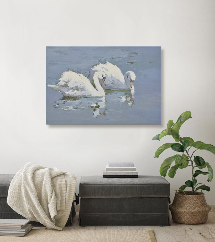 24x36 oil painting on canvas of white sawn 42071016 image 1