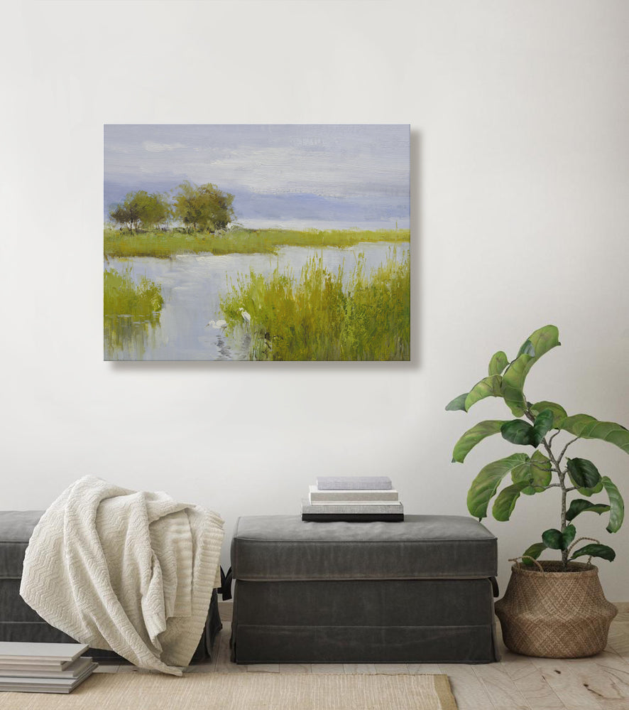 12x16 oil painting on canvas 220702 image 1