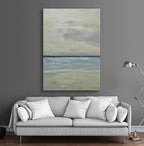 40x60 Large abstract sea shore oil painting on canvas 81941009 image 1