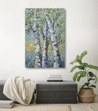 24x36 oil painting on canvas of modern landscape & trees 41982604 image 1