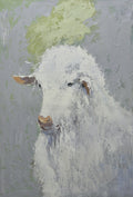 40x60 Large oil painting of sheep on canvas 9194805 image 0