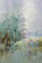 24x36 oil painting on canvas of modern landscape with woods 41970503 image 0
