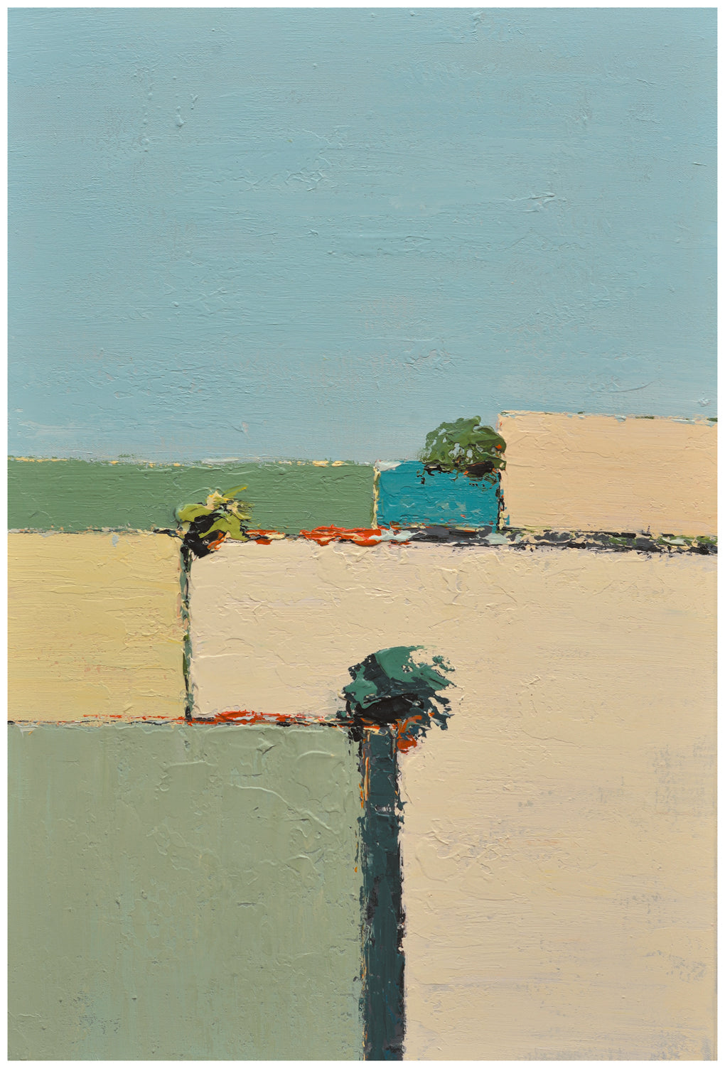 Giclee on Canvas-Modern Abstract Artwork 4201101 image 0
