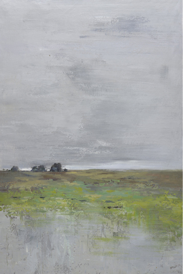 Giclee on Canvas-Modern Field Landscape Artwork 8194101 image 0