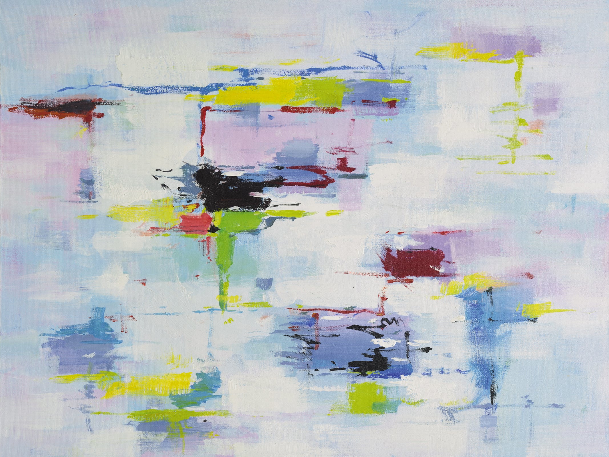 Giclee on Canvas- Modern Colorful Abstract Artwork 71941012 image 0