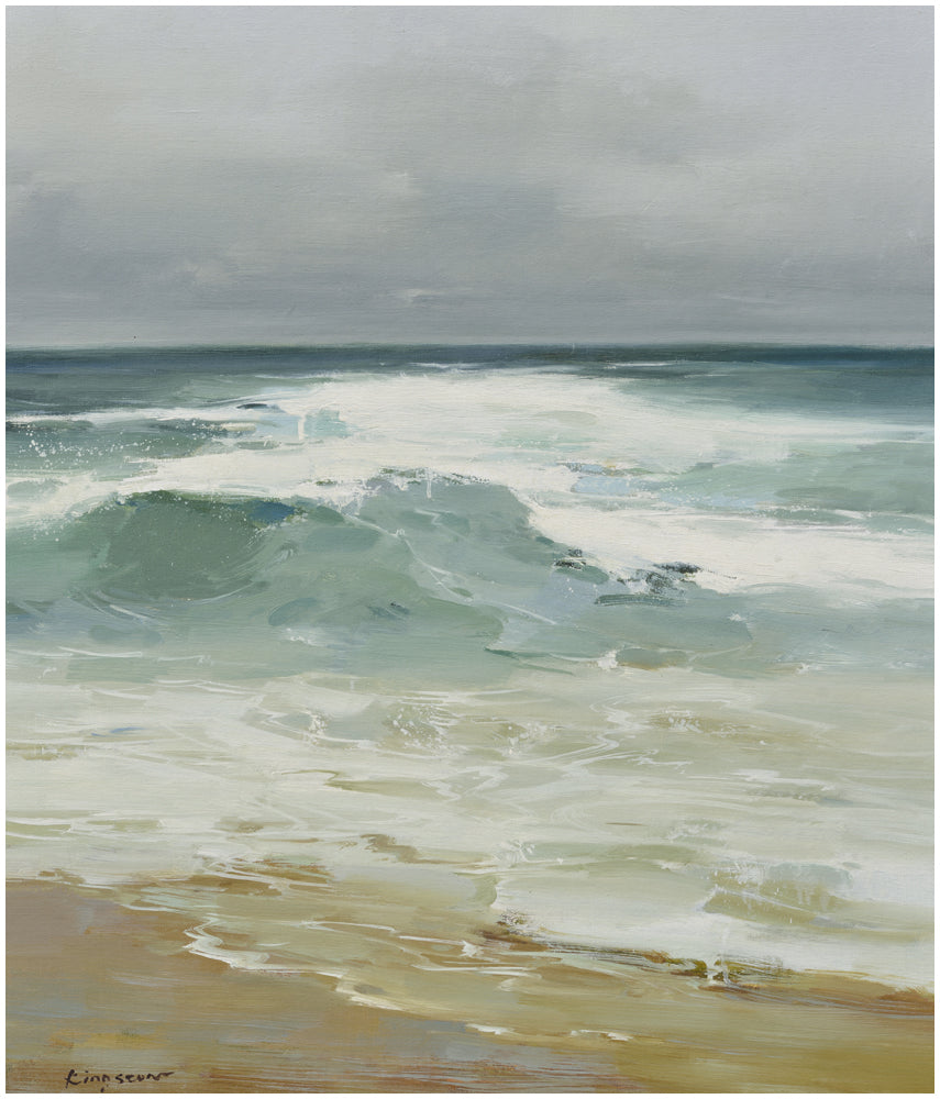 8176904 Contemporary Seascape, 36"x48" and smaller sizes Giclee on canva image 0
