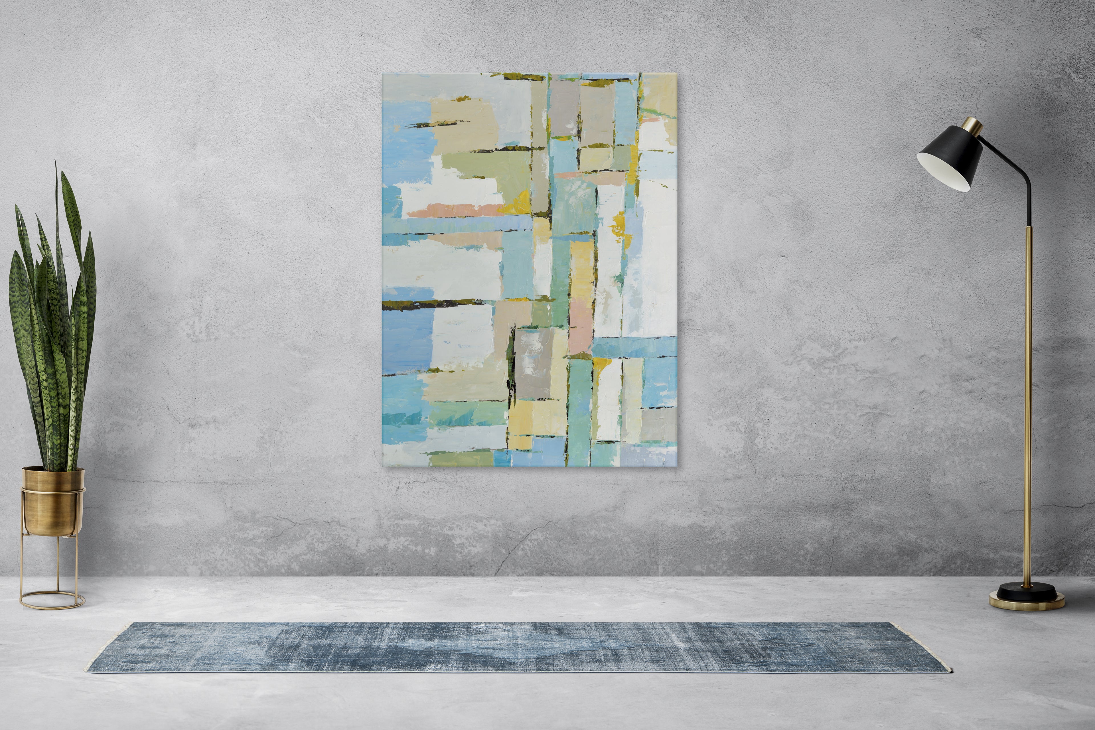 Giclee on Canvas-Modern Abstract Artwork 9210632 image 1