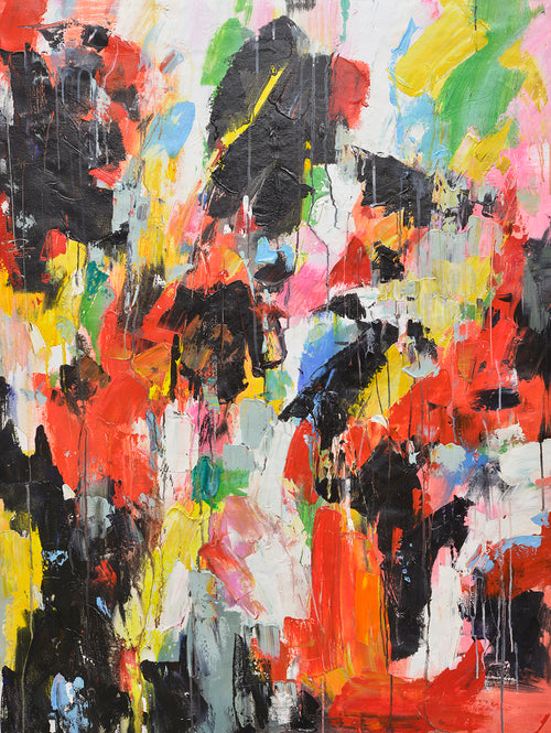 36x48 abstract oil painting on canvas 72071002 image 0