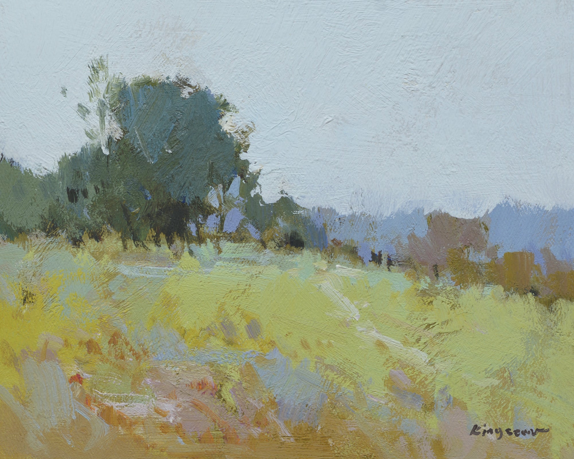 Giclee on Canvas-Traditional Field Landscape 1220130 image 0