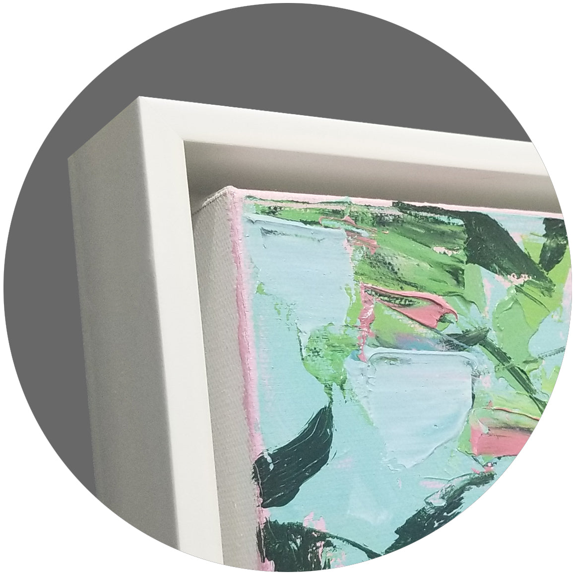 Giclee on Canvas-Modern Abstract Artwork 919100619 image 2
