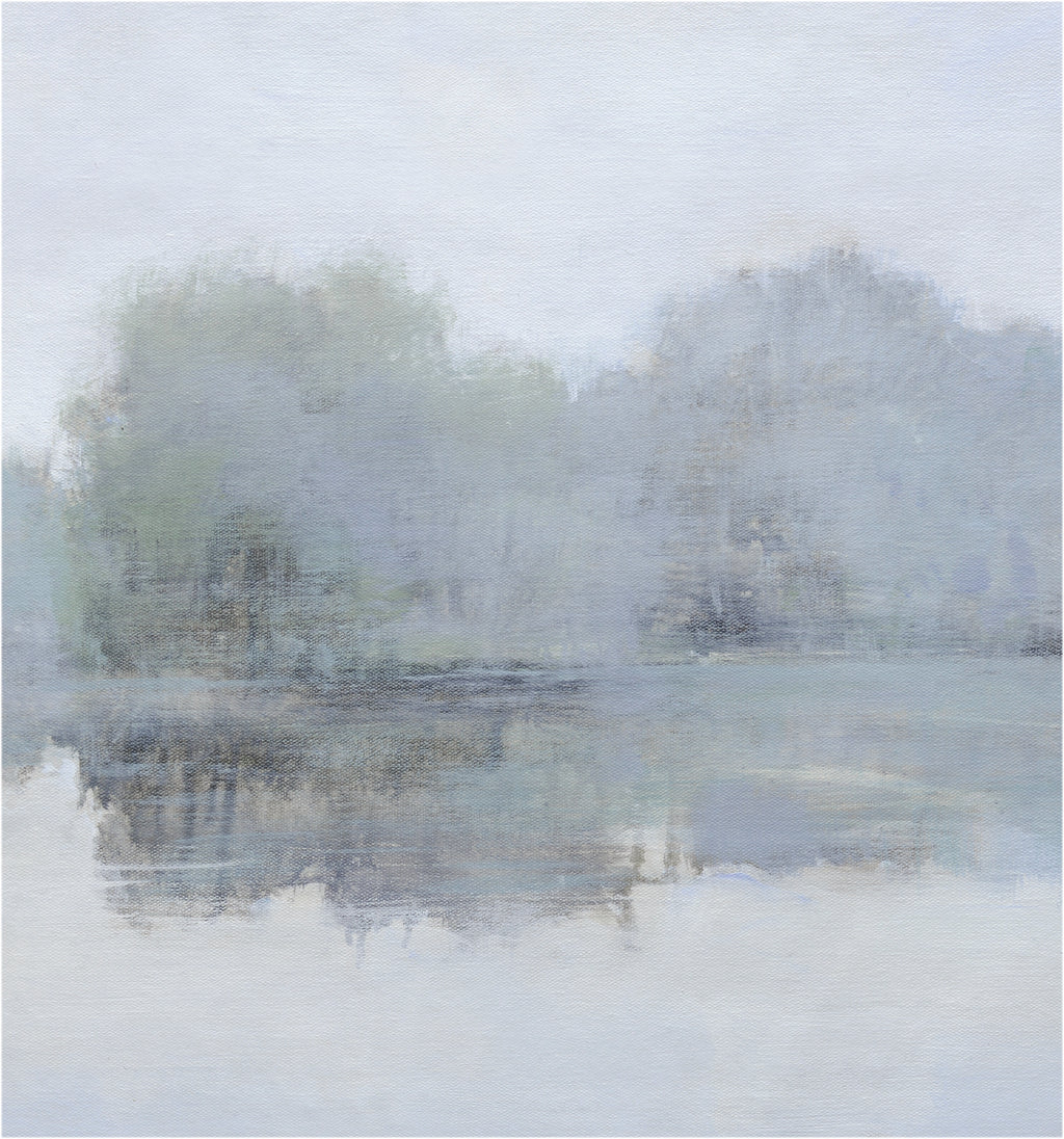Giclee on Canvas-Modern Lake Landscape Artwork 823442 image 2