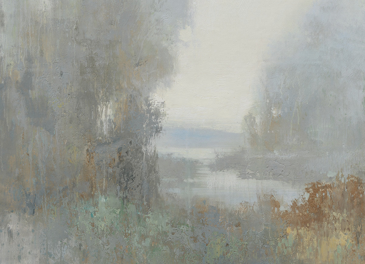 61510035 Gray landscape, Giclee on canvas 36"x48" image 1