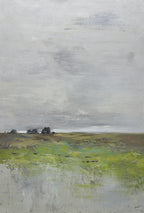 40x60 Large abstract oil painting of field on canvas 81941013 image 0