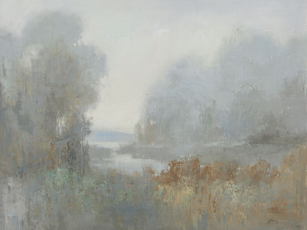 61510035 Gray landscape, Giclee on canvas 36"x48" image 0