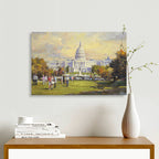 24x36 oil painting on canvas of Washington DC Capital building 413669 image 2