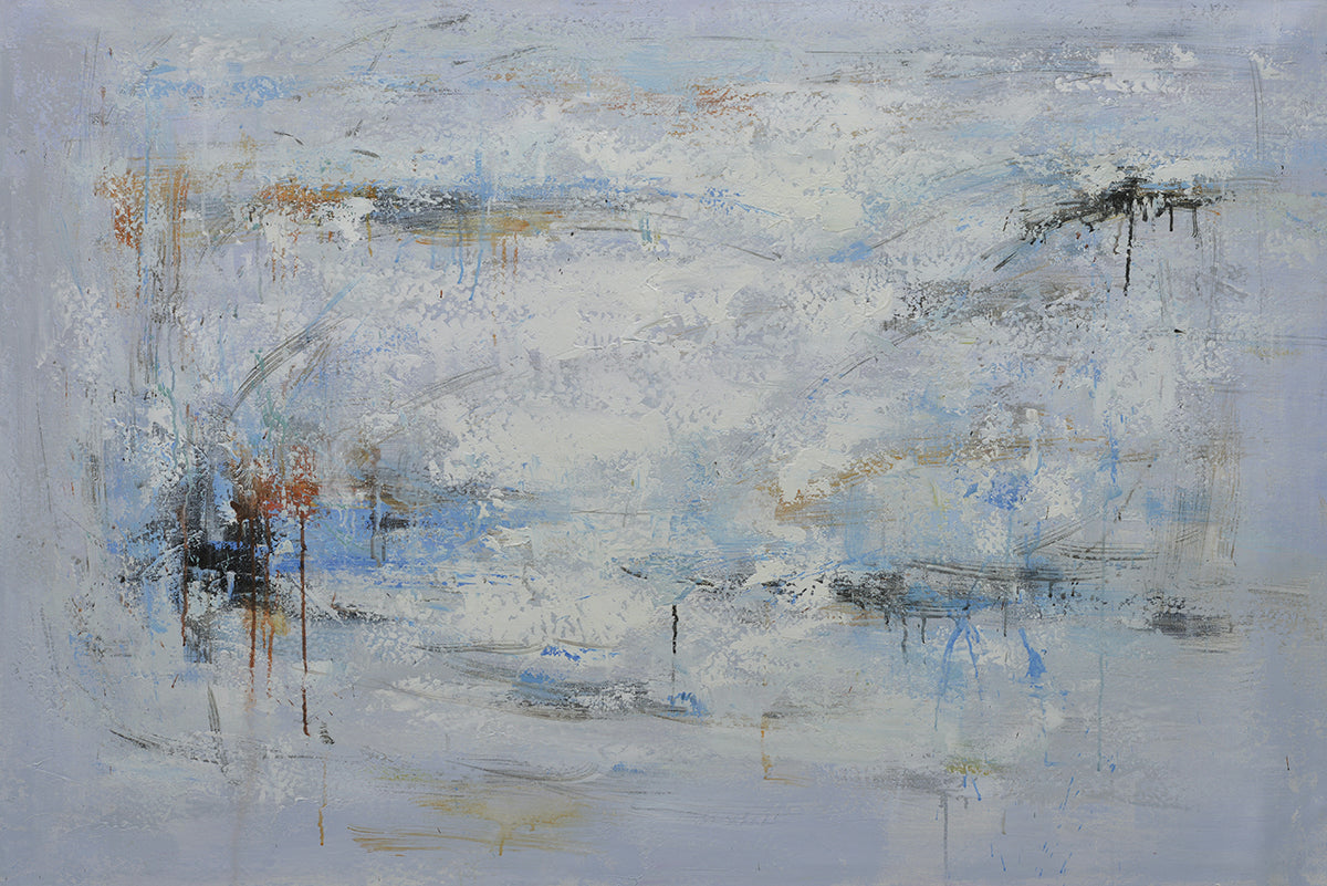 40x60 Large abstract oil painting on canvas 919100602 image 0
