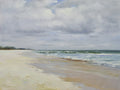Giclee on canvas white sand beach 72071029G image 0
