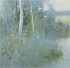 Giclee on Canvas-Modern Tree Marsh Landscape Artwork 821704 image 2