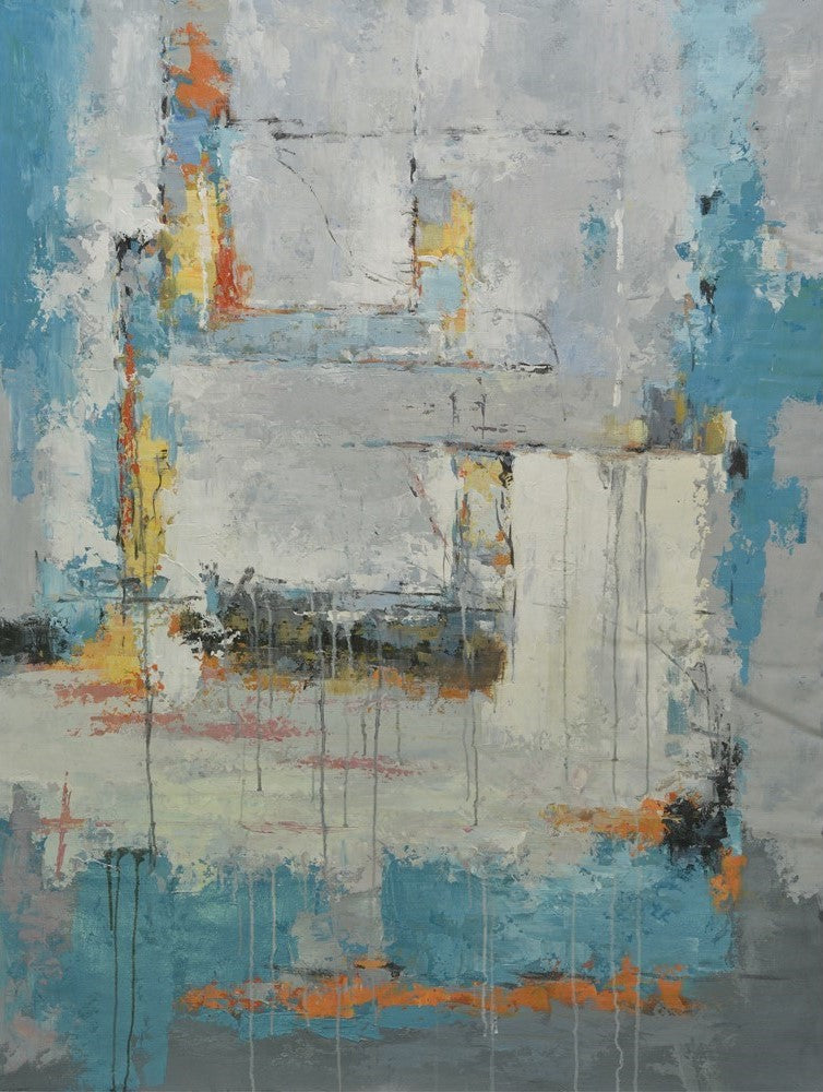 8195006 Modern Abstract, oil painting, 36x48 image 0