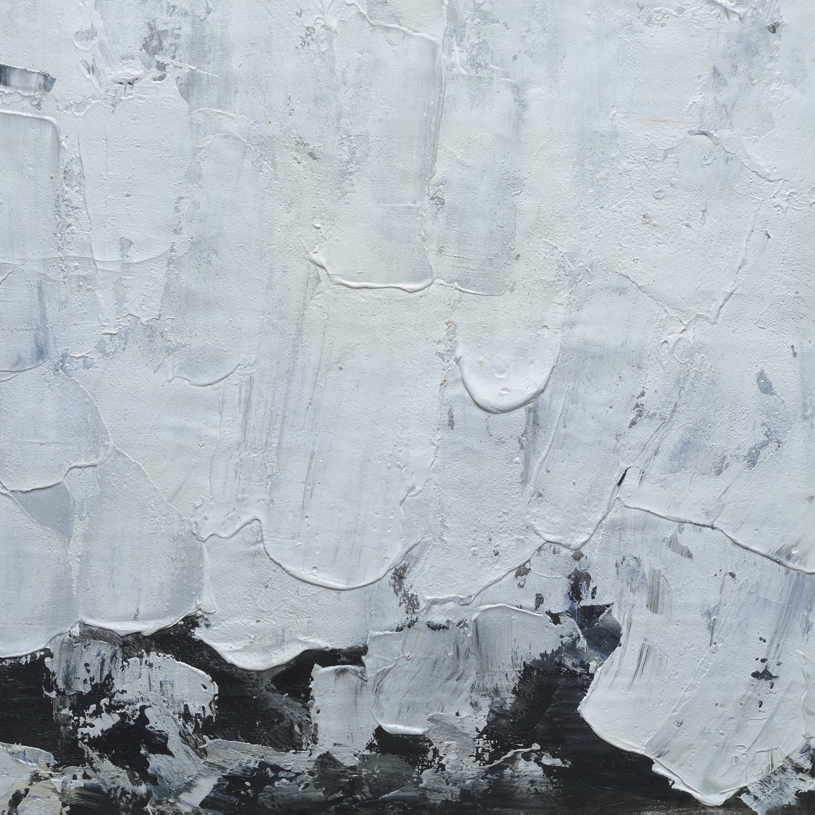 Giclee on Canvas-Modern Black & White Artwork 9220105 image 1