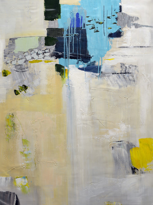 Abstract oil painting 36x48 image 0