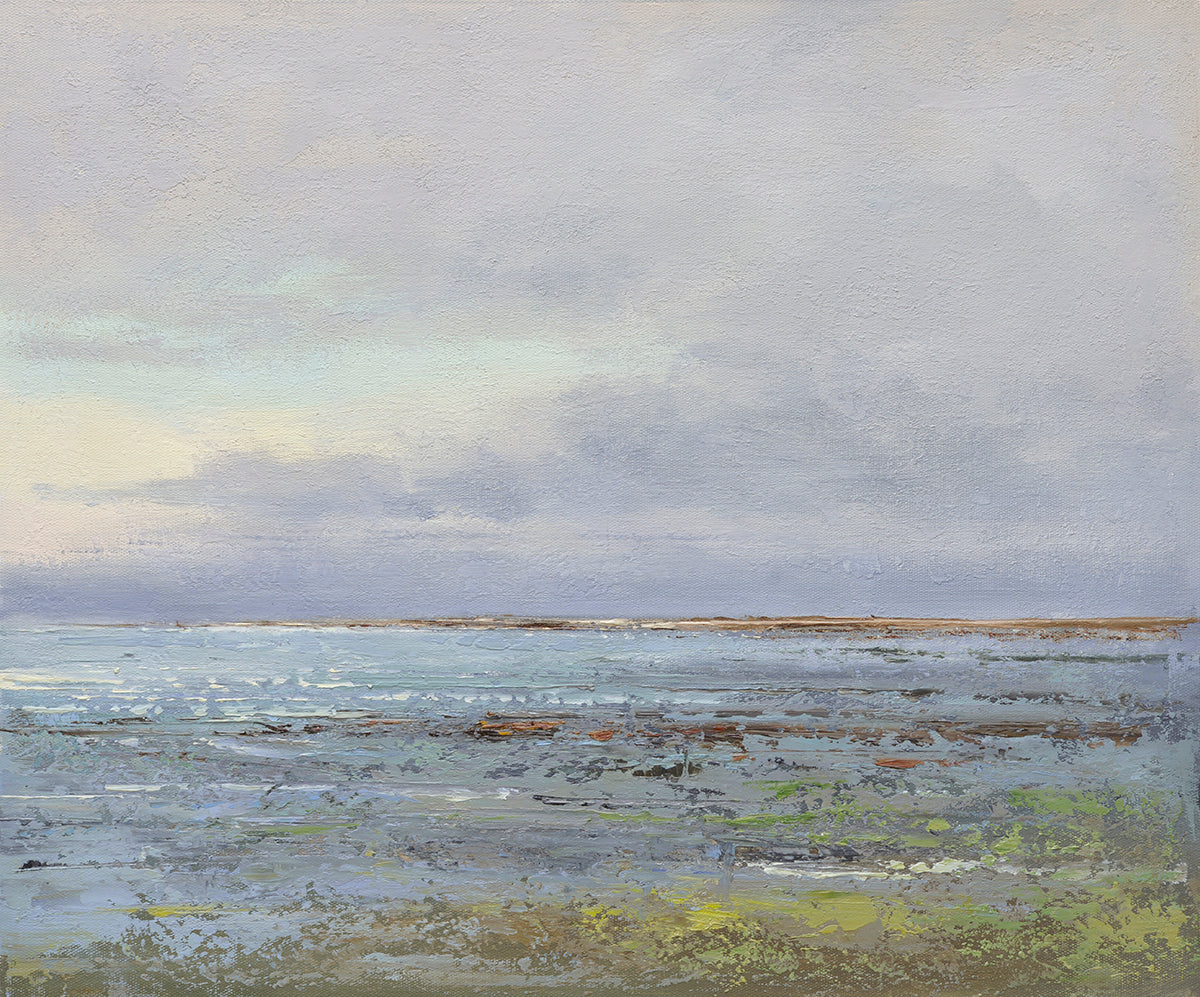 20x24 oil painting of modern sea shore seascape 32071002 image 0