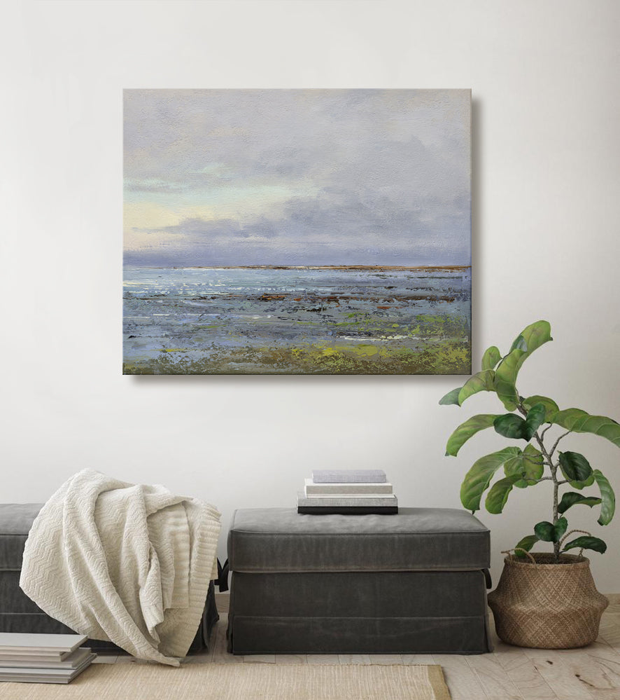 20x24 oil painting of modern sea shore seascape 32071002 image 1