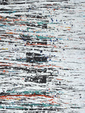 Giclee on Canvas-Abstract Blue, Red, Black, and White 821510 image 0