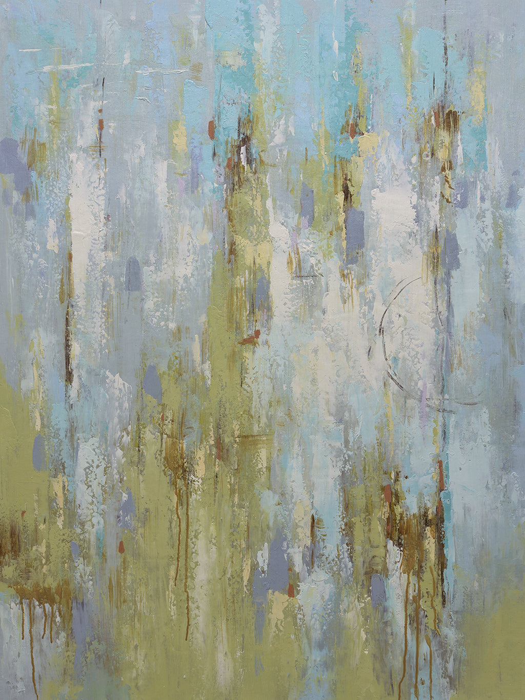 Studio art 36X48 large abstract oil painting S-81912602 image 0